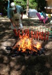 Wild Salmon--Traditional Cooking Method