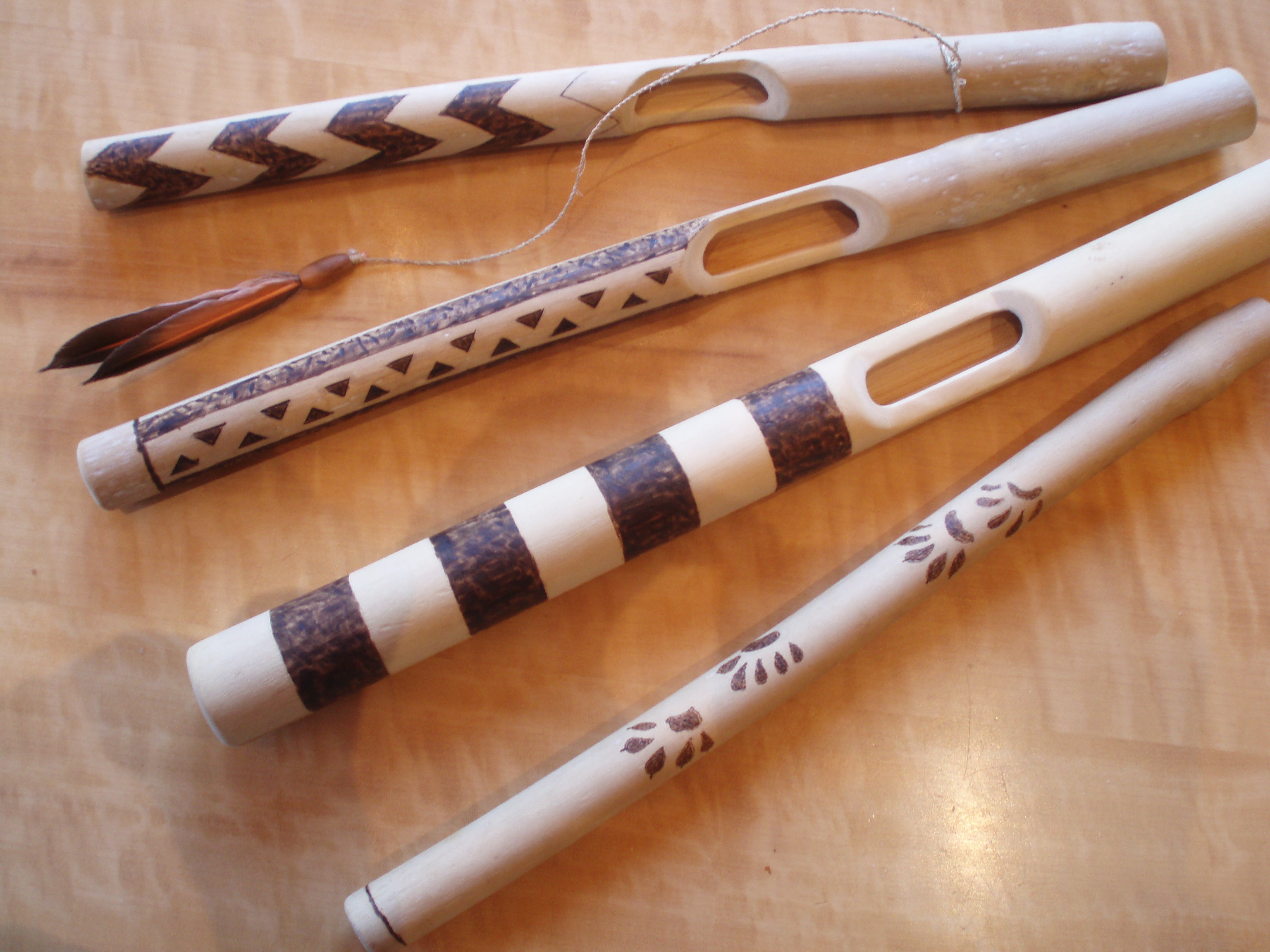 Stick with bamboo clappers hotsell